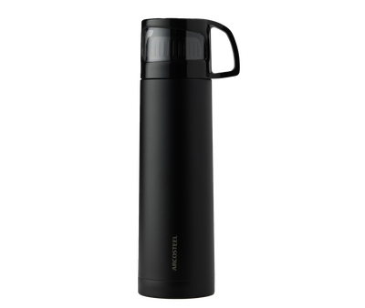 תרמוס עם כוס צבע שחור Arcosteel